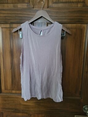 Halogen Mauve Scoop Neck Tank Top